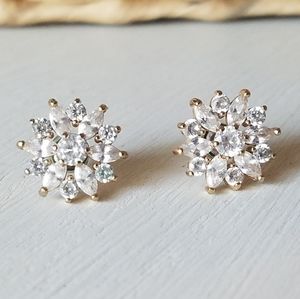 Sparkling Stud Earrings